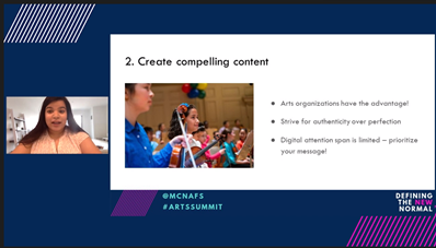 Took the leap. decided to go online!What we learned along the way:1. Communicate with urgency & transparency - also vulnerability (defined clear target).2. Create compelling content - no shortage of online events. Arts have advantage here! Amy Ramnarine  @BYSO  #ArtsSummit