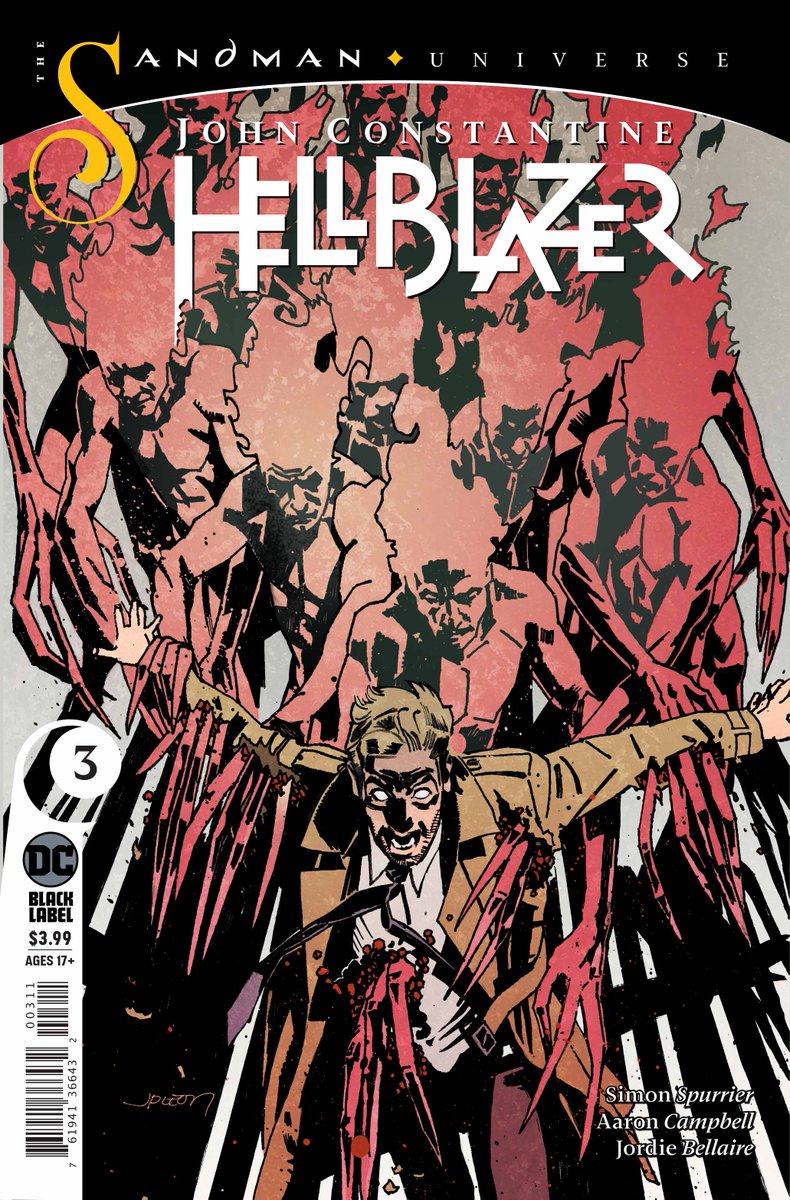 . @AIPTcomics on John Constantine: Hellblazer #3: "it feels like Si Spurrier is taking a character that has been around for over three decades and is fleshing John out in ways that feel fresh and relevant to the times."