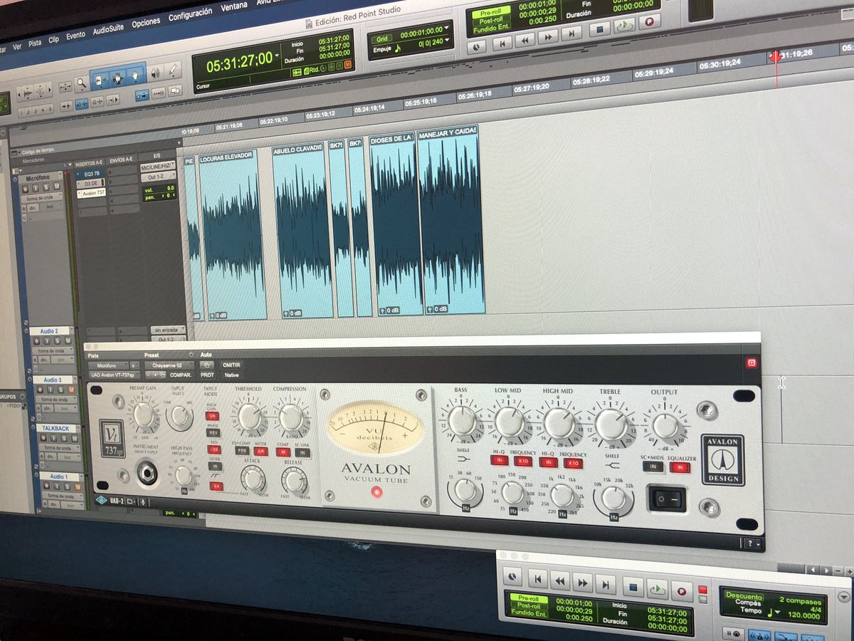 RedPointStudio_'s tweet image. Ya contamos con el Plug-In oficial y emulador del AVALON 737sp en nuestra interfaz Apollo Twin | X de Universal Audio.