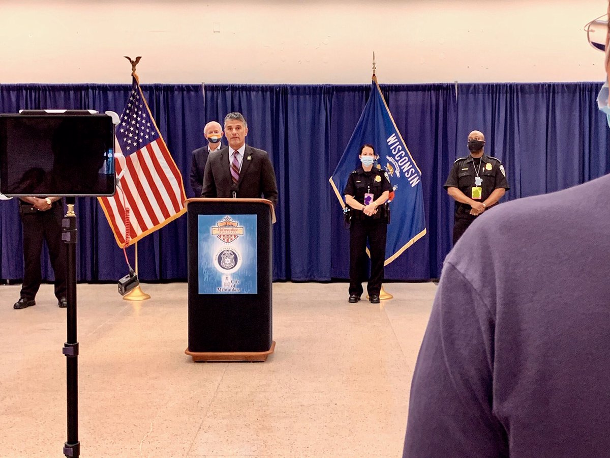 Secret Service is here in Milwaukee to provide protection for the #DNC. Thank you to all the partners we have worked tirelessly with on this effort!