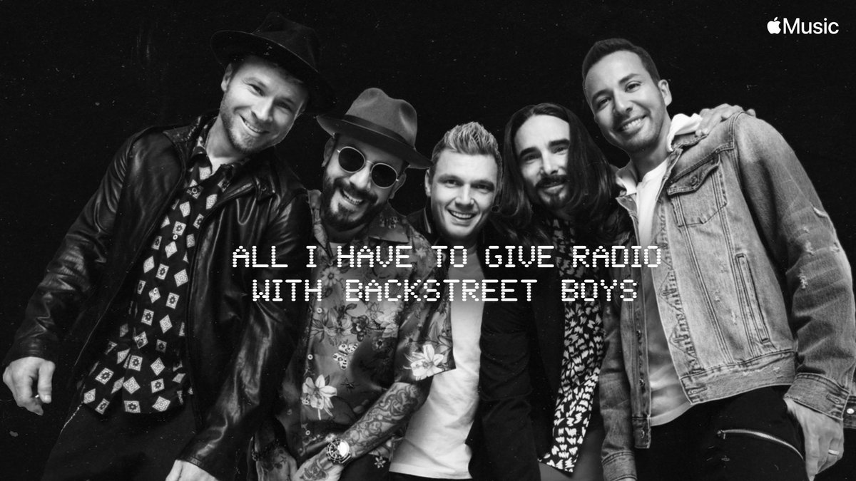 It’s finally here!! Episode 1 of our new <a href="/AppleMusic/">Apple Music</a> radio show #AllIHaveToGive airs at 9pm PST TONIGHT!!! Listen here: apple.co/bsb