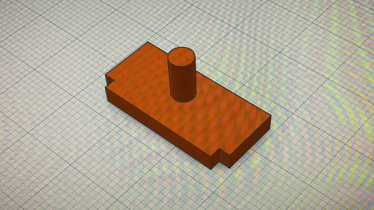 I used a free app called  @tinkercad to re create the design as closely as I could