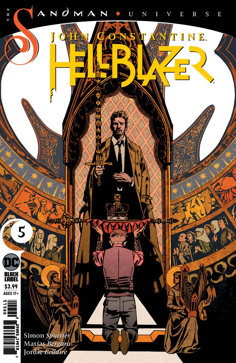 . @Comicsthegather on John Constantine: Hellblazer #5: "The Hellblazer world and mythos continues to expand. Spurrier manages to take our expectations and still shock us with twists and turns."