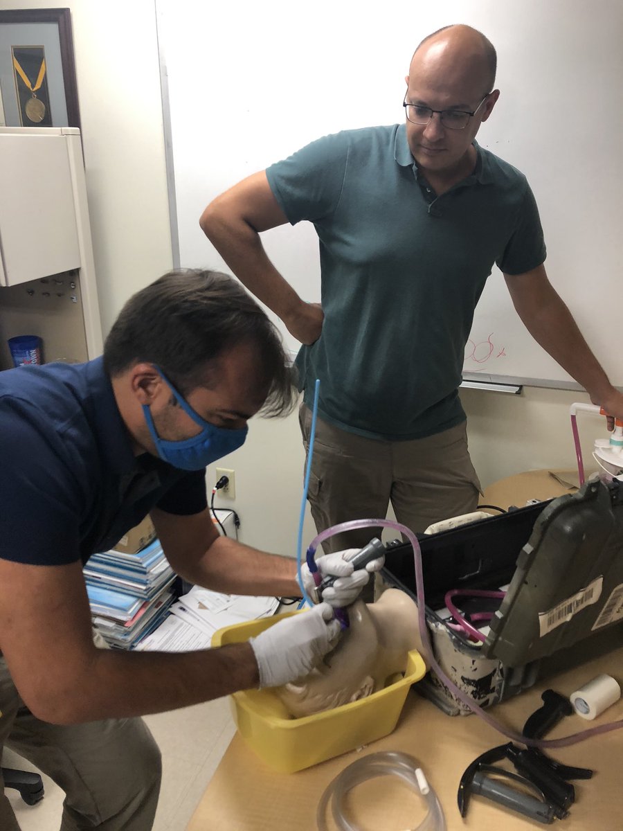 VCU EMS Division (@vcuems) on Twitter photo Our EMS fellows are both teachers and learners during the year. Simulated burn management with <a href="/HenricoFire/">Henrico Fire</a> on Monday, airway lecture and SALAD airway practice today. Our EMS fellows are both teachers and learners during the year. Simulated burn management with <a href="/HenricoFire/">Henrico Fire</a> on Monday, airway lecture and SALAD airway practice today.