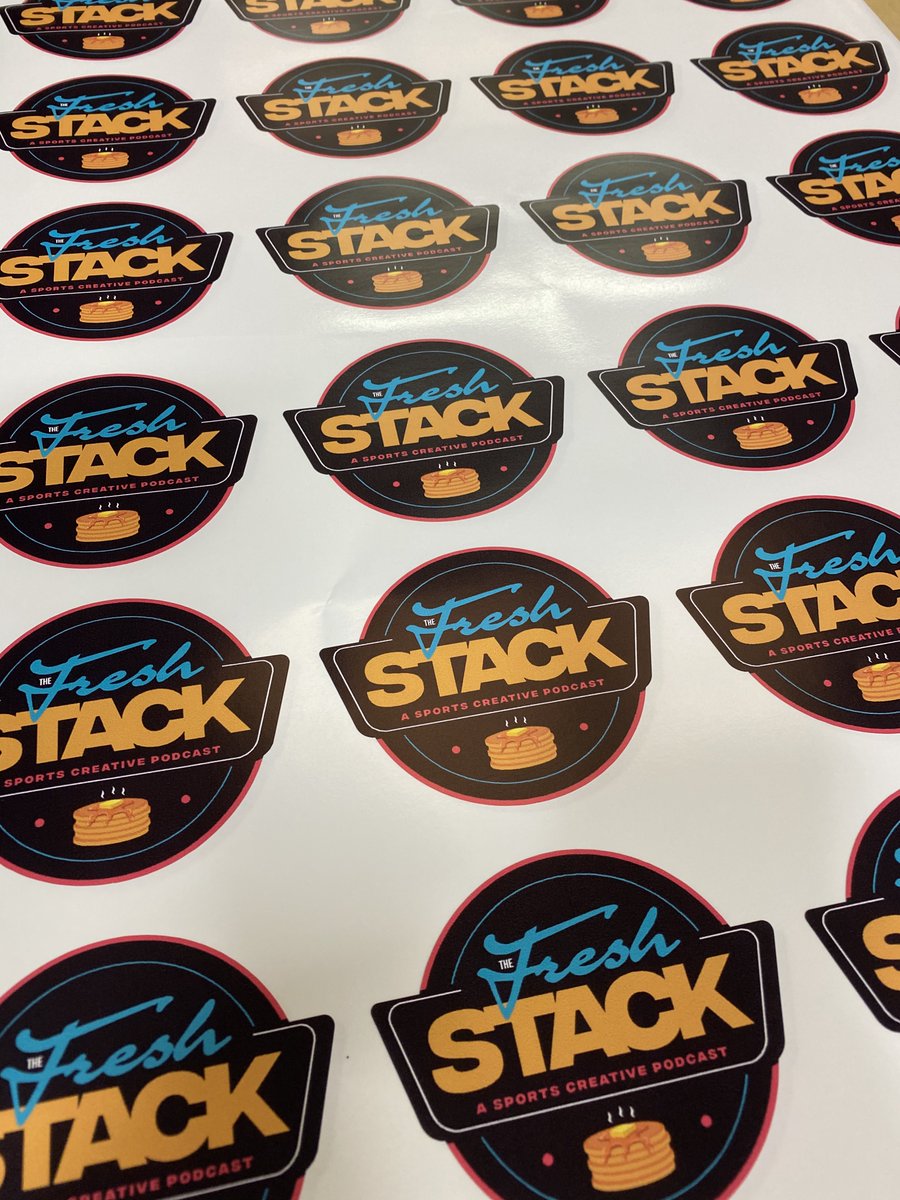 stack_fresh's tweet image. Everyone loves stickers 🥞🥞⬇️⬇️

We will be sending a sticker to each of our podcast guests and encourage you to share a photo with #TheFreshStack

Be on the look out for Ep. 1 dropping Aug 19!