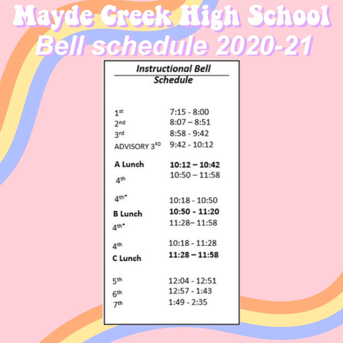 Hey Rams! If you haven’t checked creek speak yet here is some info on the first day :) Wish the best for everyone!!