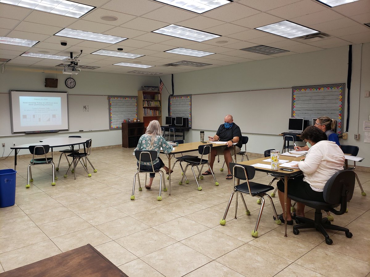 Our <a href="/PIEpelicans/">Pelican Island</a> math teachers are learning to incorporate number talks to help our students SOAR to success! #pelicanproud #watchusgrow