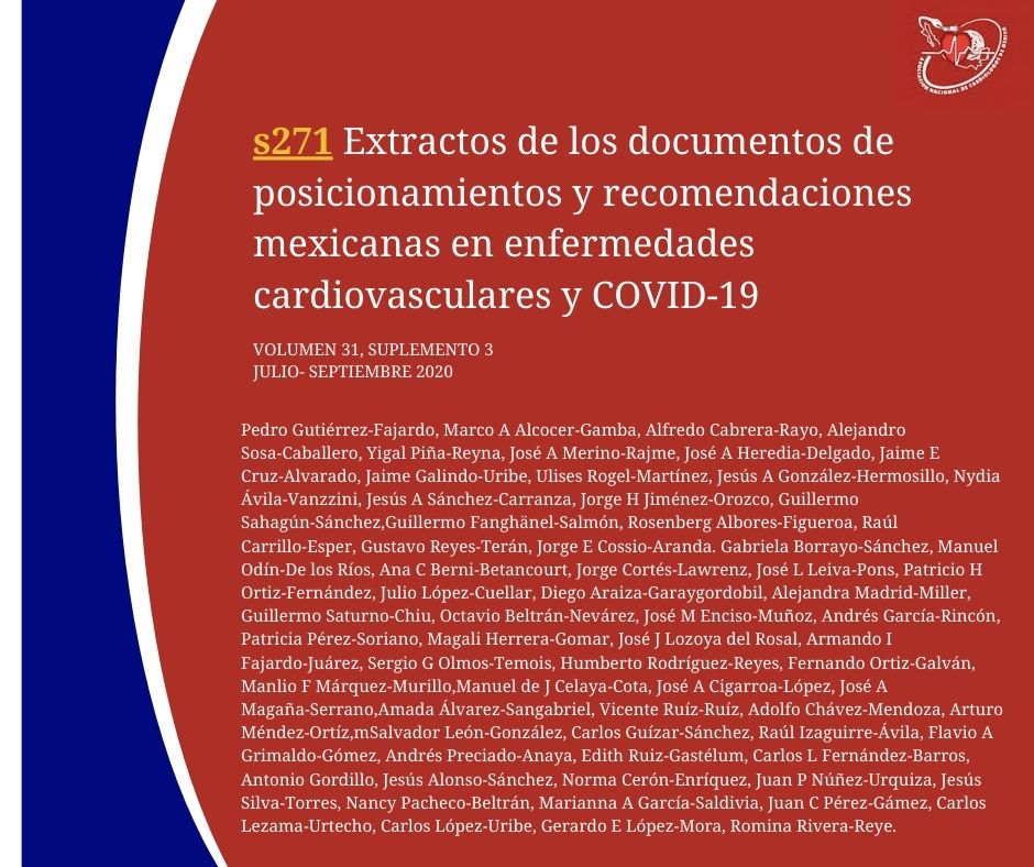 CardioMetabScie's tweet photo. La Sociedad Mexicana de Cardiología (SMC) en conjunto con la Asociación Nacional de Cardiólogos de México (ANCAM), con diferentes asociaciones médicas vinculadas con la cardiología, analizan posturas científicas y  presentan recomendaciones responsables. https://t.co/xBt8qPV0GP https://t.co/MfDl17ZALr