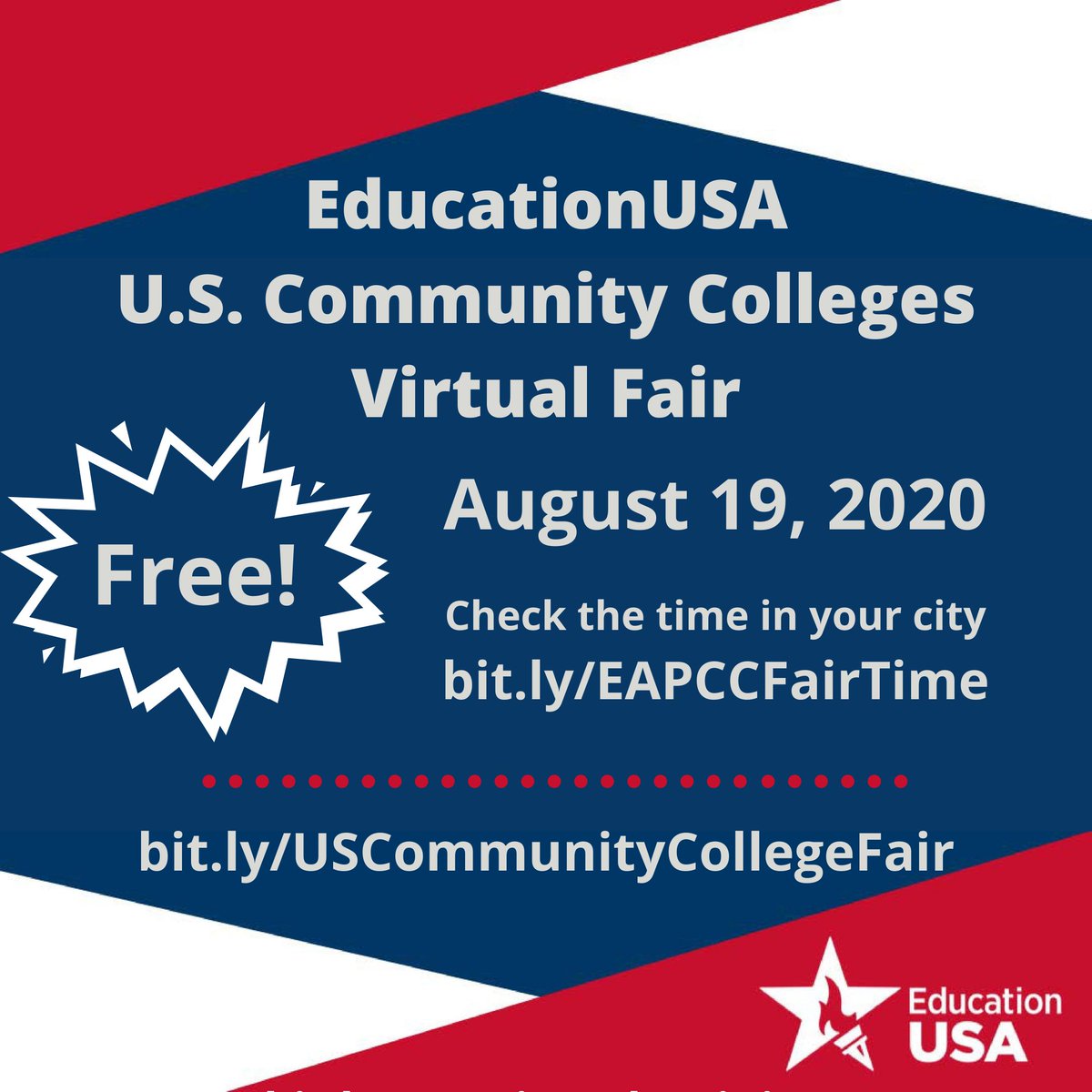 USEmbassySuva's tweet photo. TODAY! Join the #EducationUSA #USCommunity Colleges Virtual Fair
#EducationUSA #USCommunityColleges Virtual Fair TODAY! Learn about studying in the United States at a U.S. Community College! https://t.co/fEf7zHV8Xi