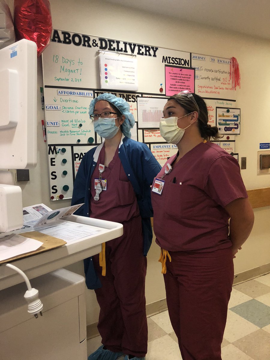 Magnet Mock Tours?! No sweat! We got this!!!#amazingnursesLMH