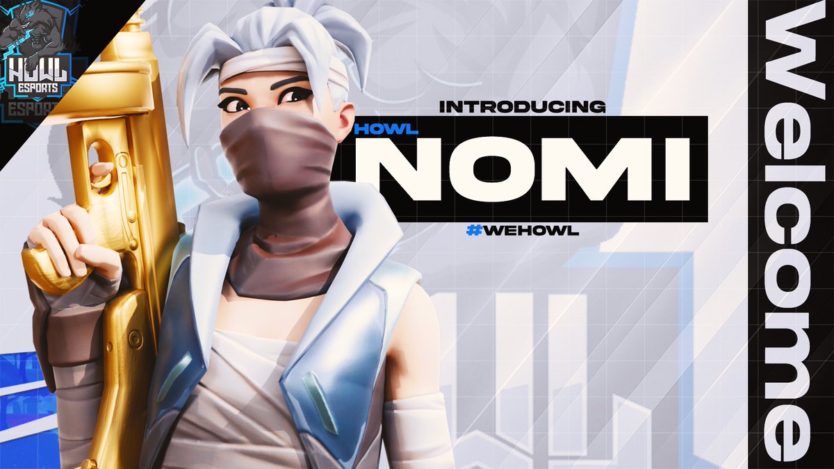 eSportHowL's tweet photo. ⚡| Introducting HowL @Nomi_FN 
 #WeHowL 🐺 https://t.co/fuYMxlpc1i