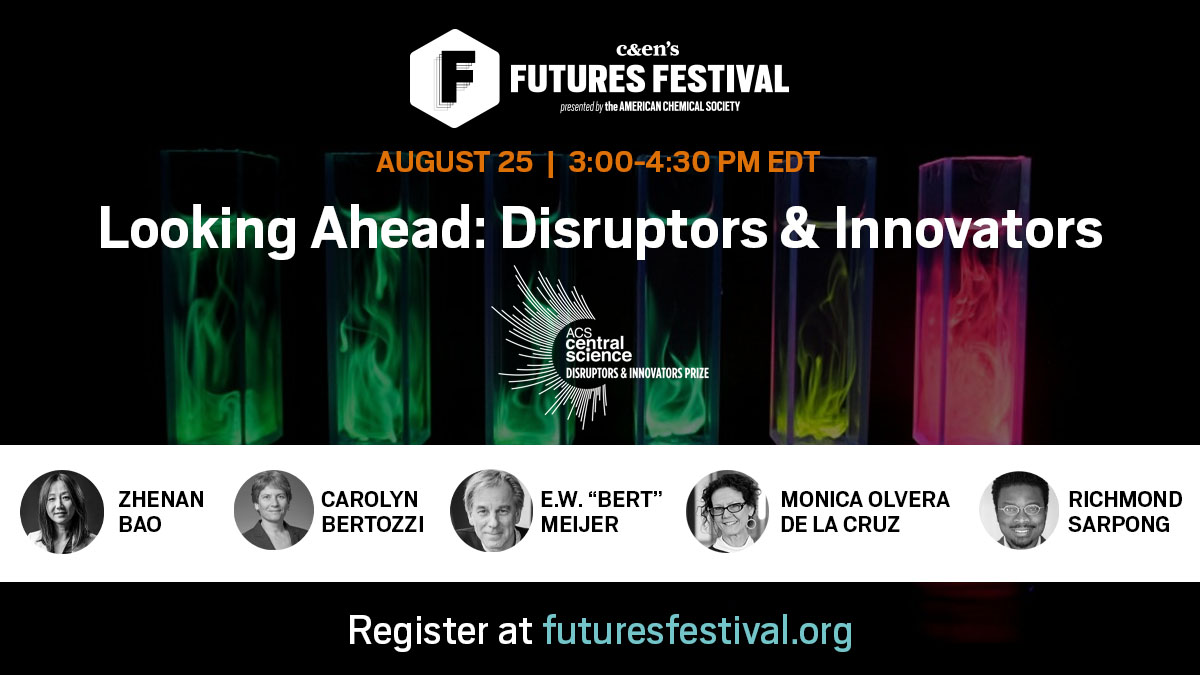 A free, two-day virtual event • Register at futuresfestival.org #FutureOfChem