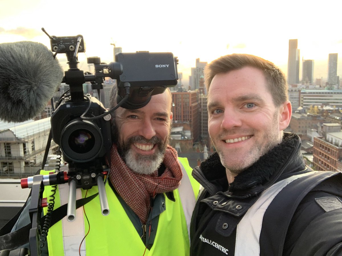 this is <a href="/NickTelly/">Nick Mattingly</a> and for the past 2 years he became my stalker, following my every move, he’s the director for the BBC2 documentary #Manctopia , it’s on tonight at 9pm x 4 weeks....I’m a bit nervous about what he’s captured, I do speak my mind a bit 😳