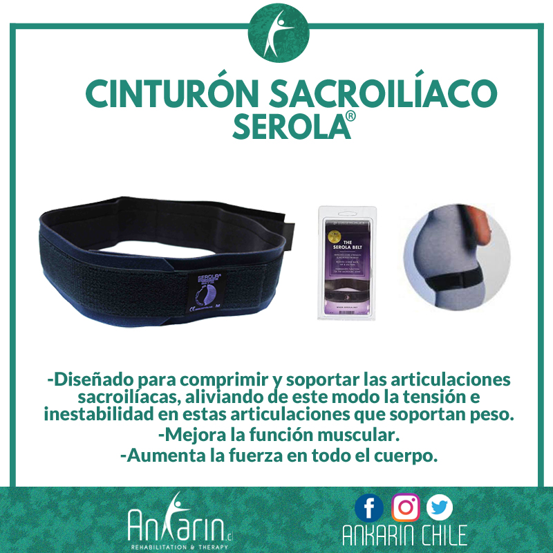 Ankarin_Chile's tweet image. El Cinturón Sacroilíaco #SEROLA® es altamente efectivo en estabilizar la correcta función de la articulación #sacroilíaca, formando músculos más fuertes, relajados, y baja sensación de dolor o francamente sin dolor. ankarin.cl