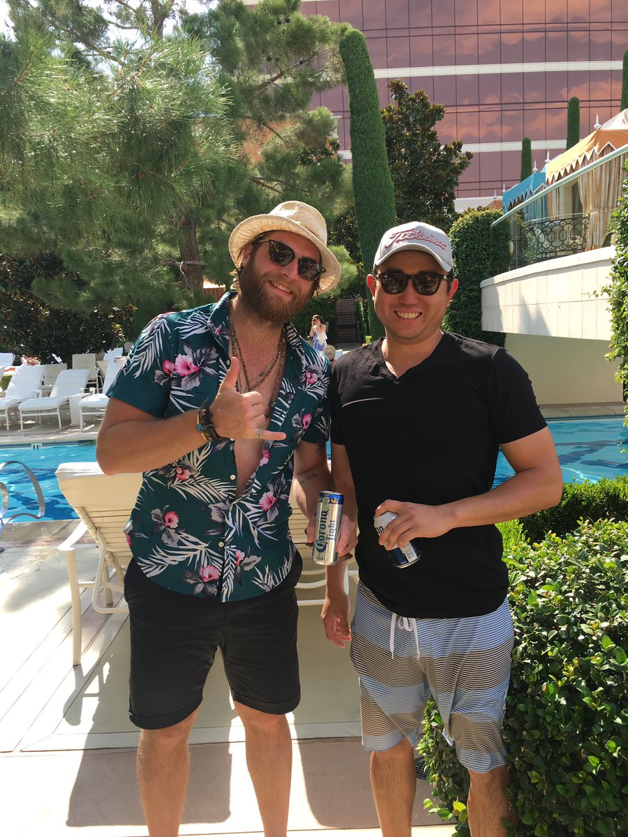 TheRealDougYing's tweet photo. @russianmachine Was in Vegas for a work conference in 2016. Met him at the Wynn pool right before he won the Vezina at the NHL Awards. Shared a bucket of beers with him and his wife. Couldn’t have been more personable. https://t.co/FcNH1n7Dkn