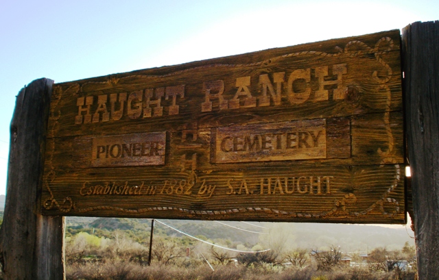 were born to the Haughts, Mildred Juanita and Jim Sam, but Dagmar never fully recovered from the loss of her four children. The 4 diseased children were buried in the newly established Haught Cemetery adjacent to the ranch. (7/20)