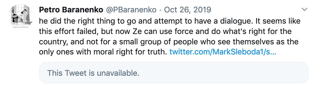 So Manafort's buddy, "Russian intelligence officer" Konstantin Kilimnik, tweets under the pseudonym @/PBaranenko ... interesting, interesting, let's see who/what he's tweeting... ah, hmm, surprising. https://www.usatoday.com/story/news/politics/2020/08/18/senate-details-paul-manafort-ties-russian-intel-officer-kilimnik/3390437001/