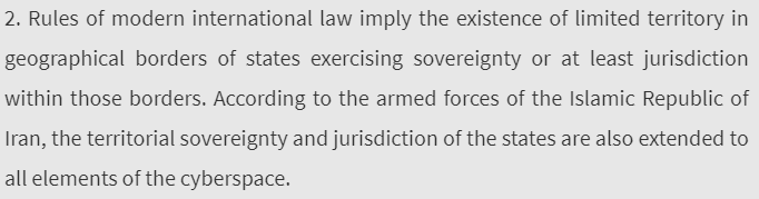  Rules on territorial sovereignty & jurisdiction apply online just as they do offline.