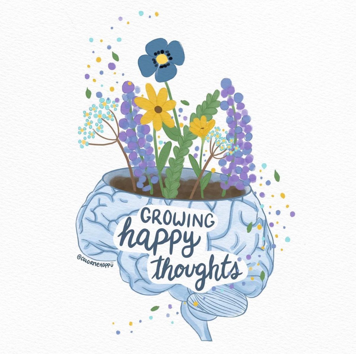 matchabloom's tweet photo. Grow your own Garden of Happy Thoughts 💭✨💐⁠
⁠
Your thoughts create⁠
Your feelings which create⁠
Your actions which create⁠
Your destiny 💫⁠
⁠
👩🏼‍🎨 : Find more of @colormehappii 's inspirational artwork on @redbubble or on her Etsy page! https://t.co/92f1Cexshu