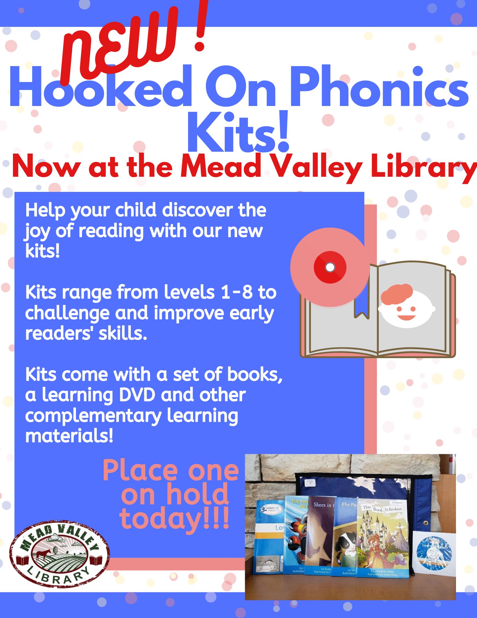Mead Valley Library on Twitter "Check out our new hooked on phonics