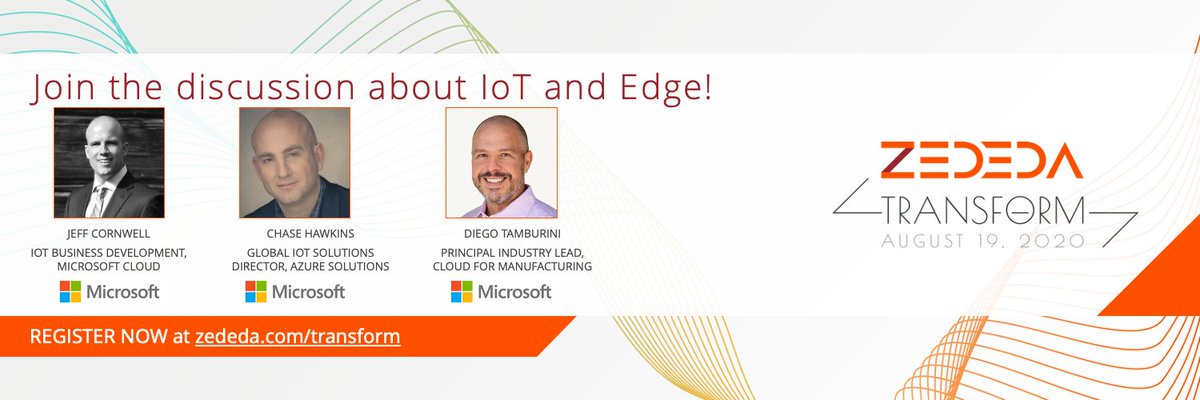 ZededaEdge's tweet photo. Get the inside story on how @Microsoft is innovating with #IoT and #Edge solutions from three of the company's leaders. Register now for ZEDEDA Transform 👇

Register here: https://t.co/ymCBdovhKD https://t.co/h82b2ylrkk