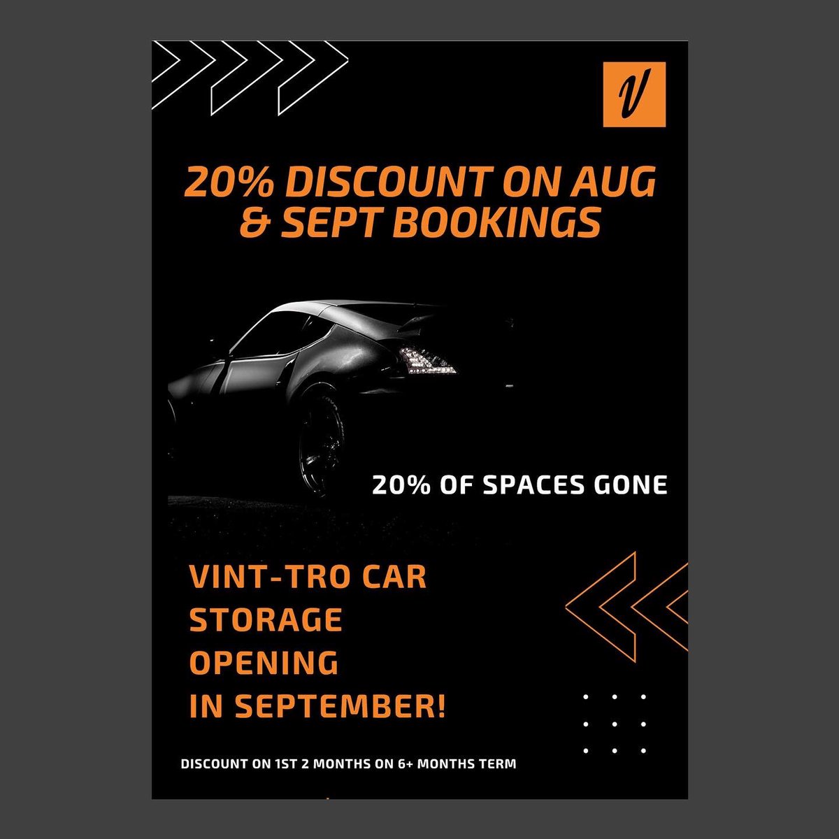 The guys from @Vint_Tro are joining us again on 6th September at our show. Find out about their new service: secure vehicle storage in Suffolk. Special launch deal on now. Details attached. #suffolk #supercars #classiccar #carstorage #bikestorage #vinttro #classicsatglemham