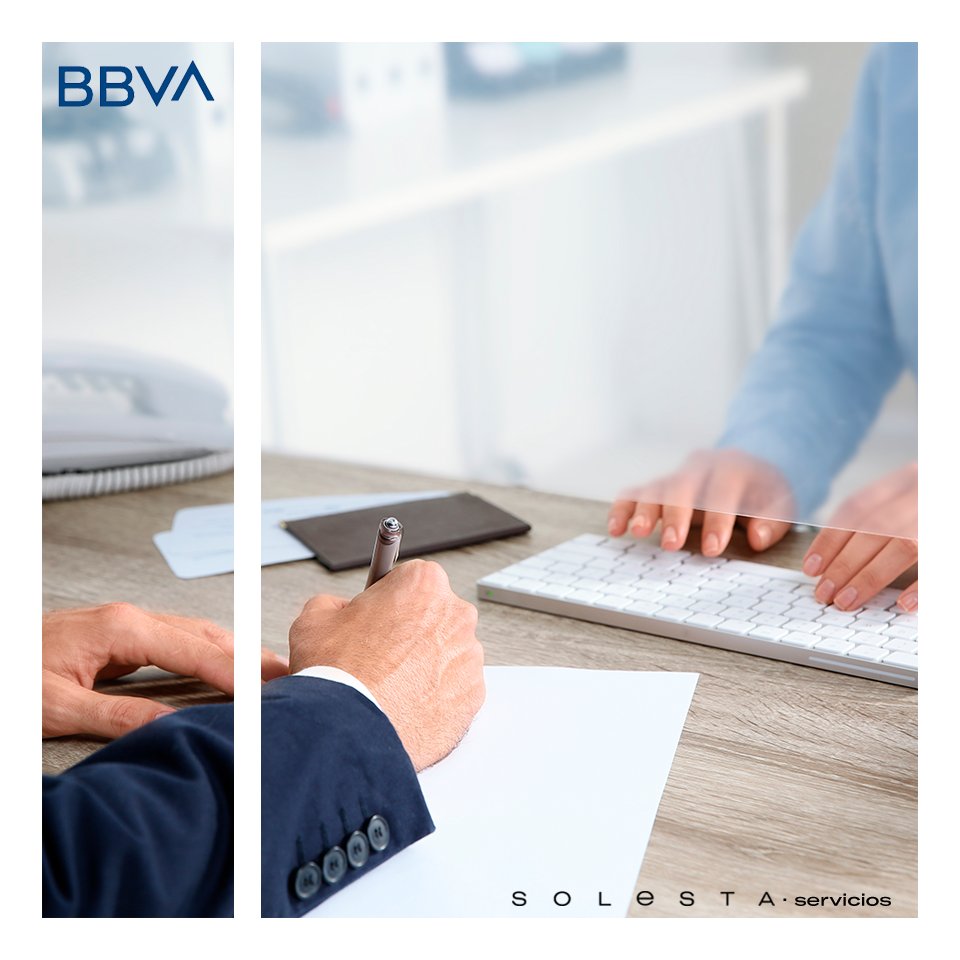 ¡Tu banco está abierto en #Solesta!
Realiza todos tus trámites con la seguridad de nuestro #EspacioAbierto. 
Horarios de atención #BBVA en #: 8.30 a 16 hrs.