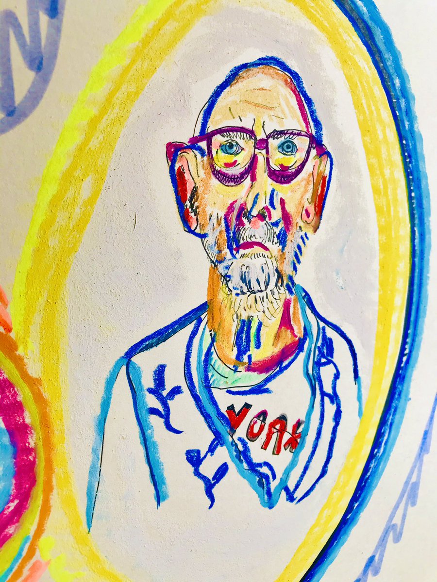 WickertRachel's tweet photo. So enjoyed Grayson’s art club! Creating for us is always about getting closer. All wrapped up in the ongoing nurturing &amp; regaining sense of trust. These things we make are symbols of that trust, as such they mean everything to me
#cocreation #dementiacare https://t.co/mEAG3lmoPs