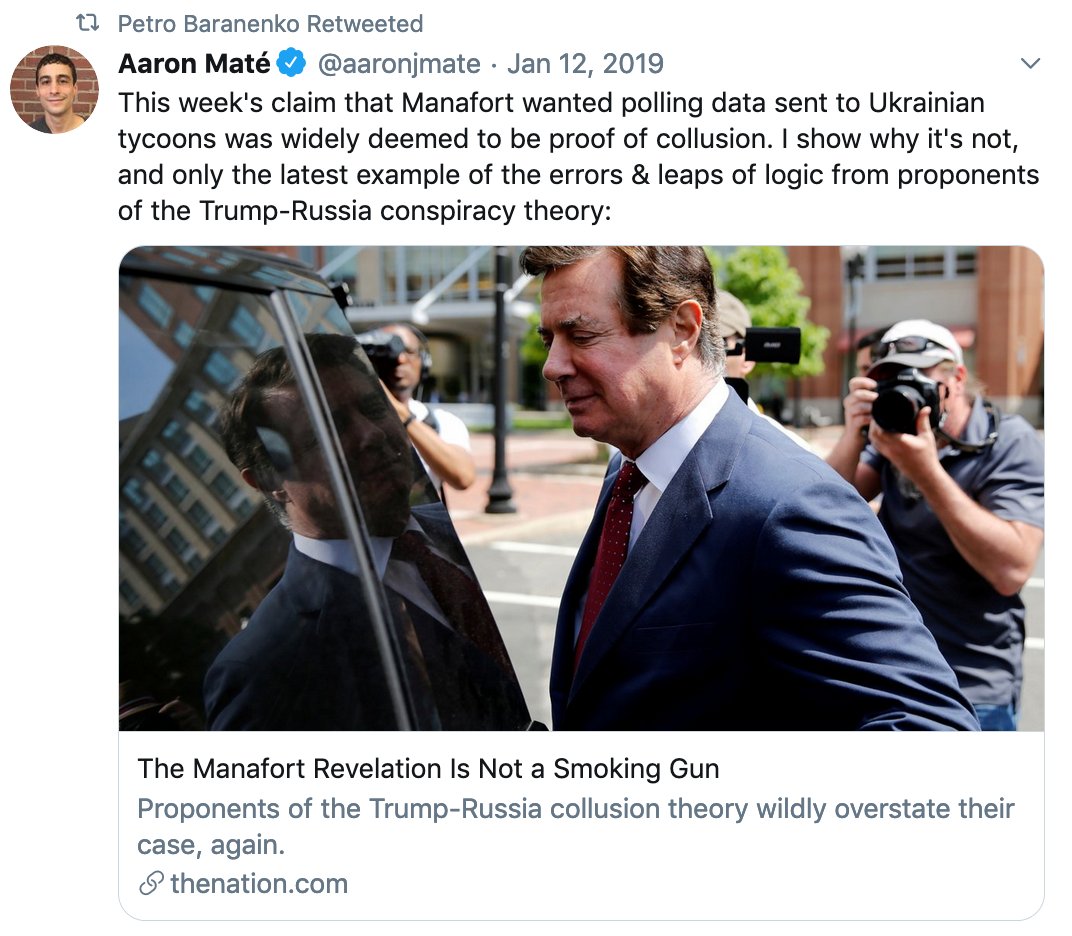 Remember, if you think that Russian intelligence is supporting efforts to downplay their efforts or operationalize illiberal left-wing resentment, you're a McCarthyite. Just remember that. But what's all this about the White Helmets?