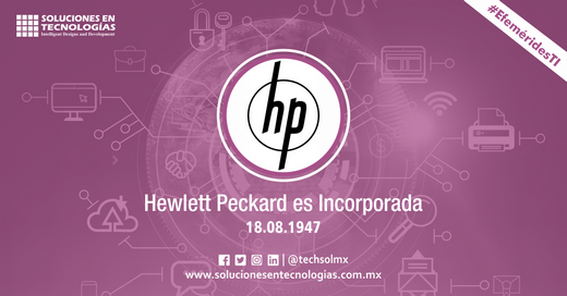 techsolmx's tweet photo. Un día como hoy (18/08/1947): Se incorporaba Hewlett-Packard Co., nueve años después de que William Hewlett y David Packard vendieran sus primeros osciladores en Palo Alto. https://t.co/X03rqGL4wu
#SomosSoluciones #EfeméridesTI #HewlettPackard #HP #WilliamHewlett #DavidPackard https://t.co/u82mdlK3bf
