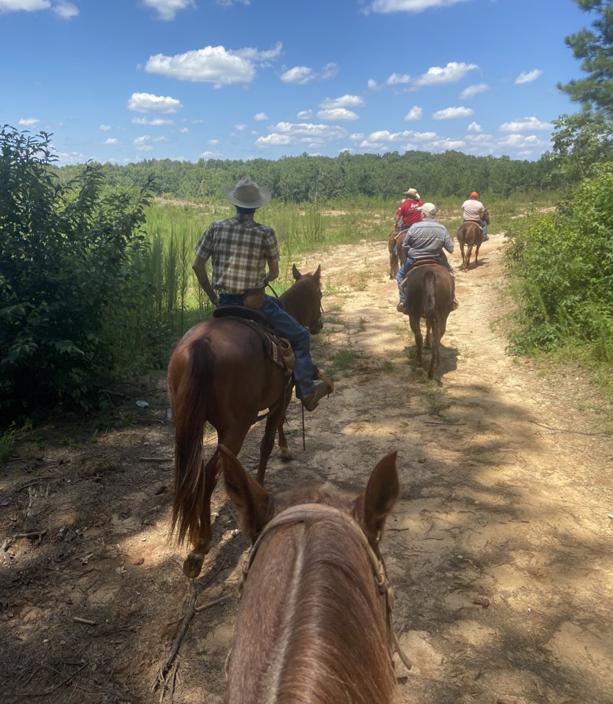 Good company and good horses are two things to be thankful for
