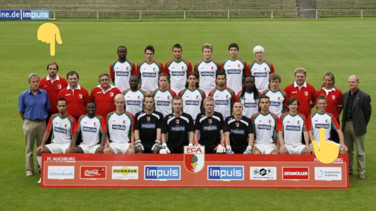 FC Augsburg on Twitter: "2007: Thomas Tuchel and Julian Nagelsmann on FC Augsburg II… "