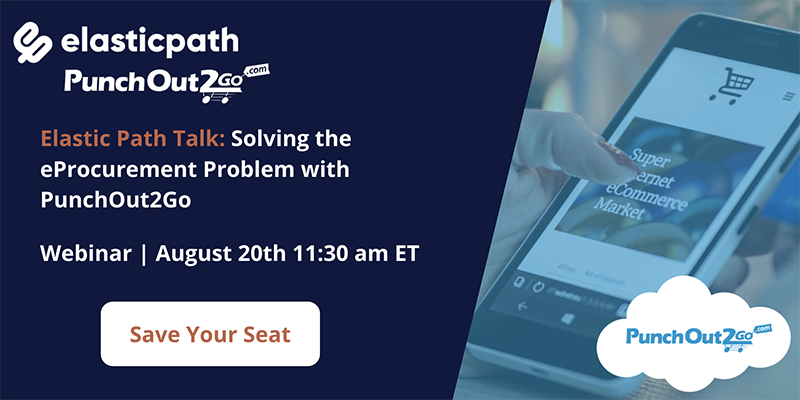 _TradeCentric_'s tweet photo. What is eProcurement and how does it impact #B2B #eCommerce? Why did @elasticpath partner with PunchOut2Go to solve the eProcurement problem? Join this week’s upcoming #EPTalk on August 20th for all your #eProcurement answers. Reserve your spot: https://t.co/KU0xJnwVa9
#webinar https://t.co/4QjYwKIwai