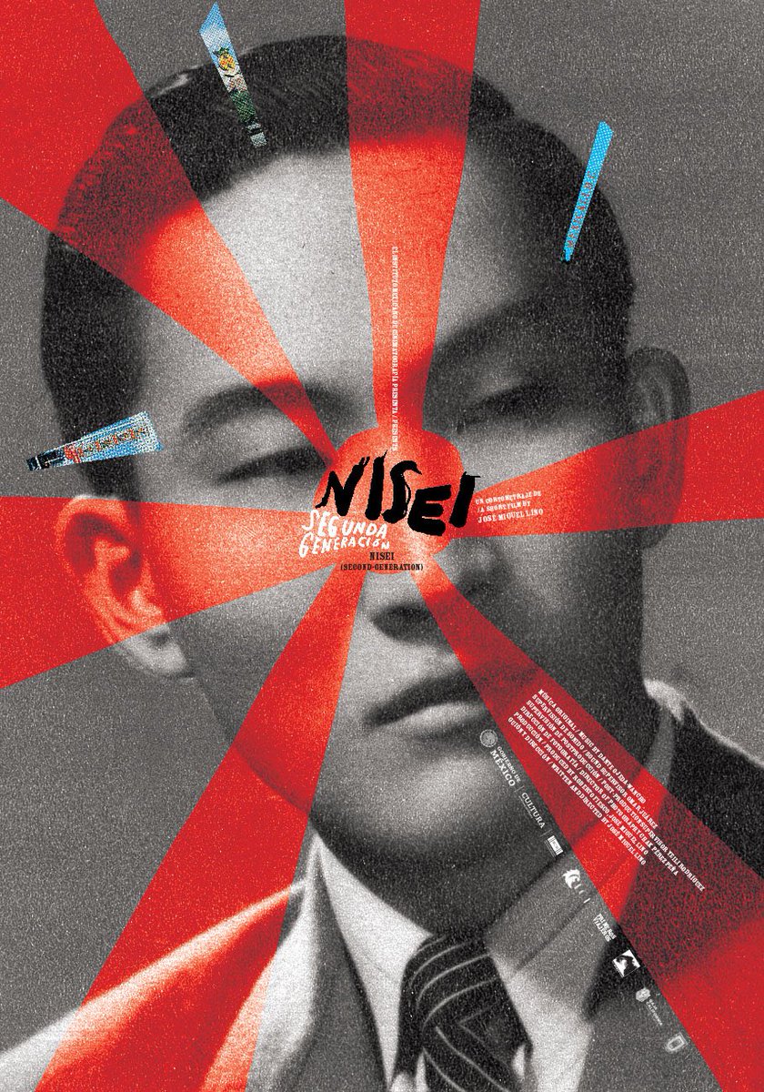 El cartel para la película Nisei, segunda generación, documental de José Miguel Lino, y que habla de la comunidad japonesa de Mexicali, su segregación racial en el contexto de la Segunda Guerra Mundial, entre otras cosas. <a href="/yolajefita/">Iliana Reyes</a> @josemiguellino