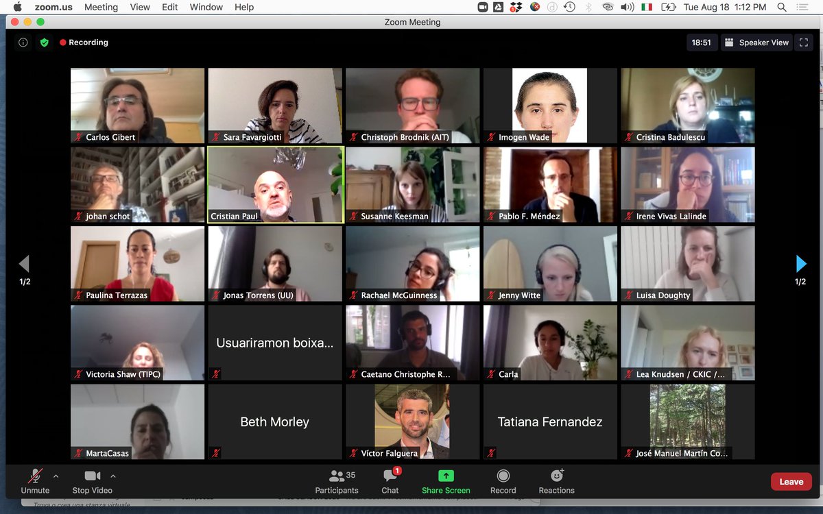 SClimatekic's tweet photo. In the session organized together with the MOTION team, based on our ongoing work in the project, in the context of #IST2020, task and project managers and other partners of #EITClimateKIC learned from the ongoing experiences. Thanks to
@TIPConsortium for this opportunity! https://t.co/i3OHTbtpAZ