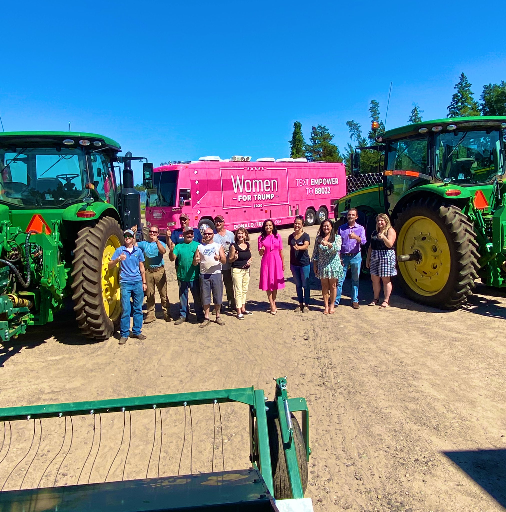 Ashley Walukevich on Twitter: ".@WomenforTrump Bus Tour makes a stop at