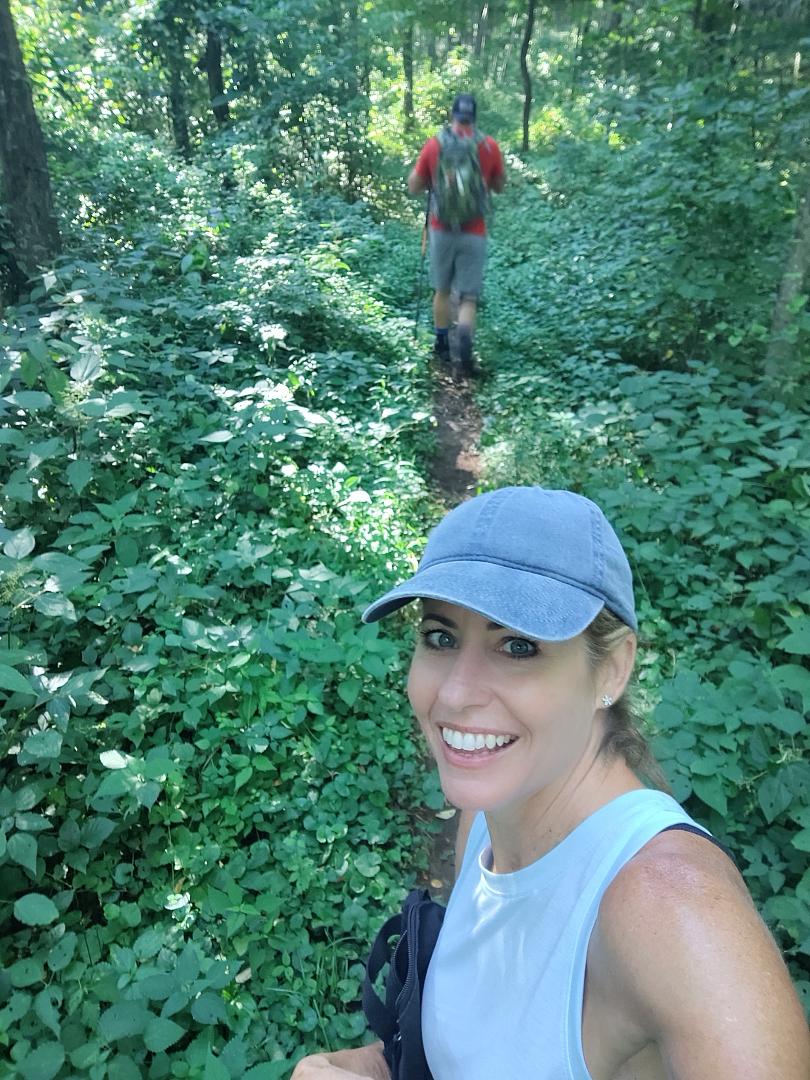 Hiked my first 10 miles on the AT today. So proud of myself!
#appalachiantrail #AT