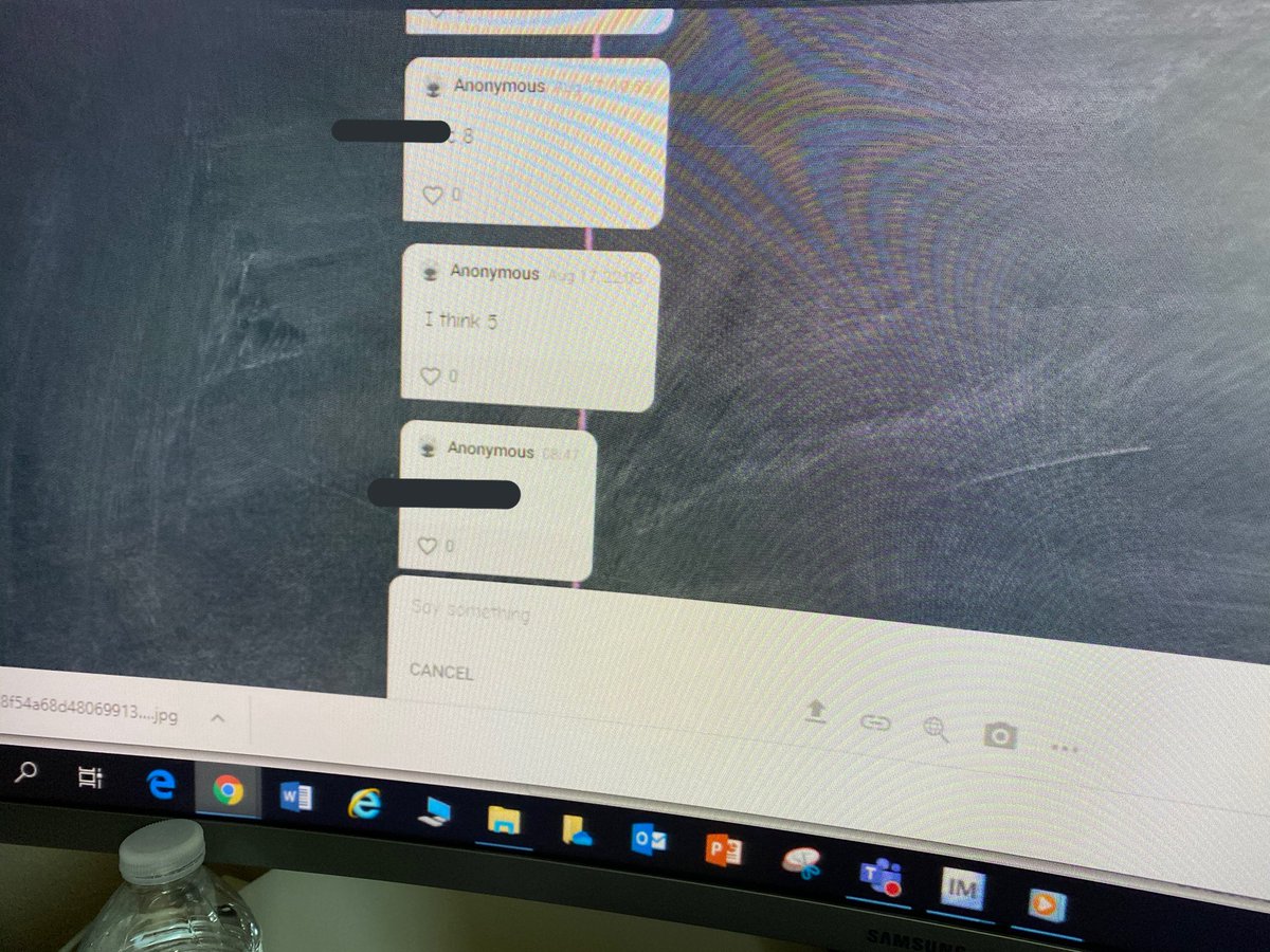 YaN3SmATH's tweet photo. Starting with daily check-in with baby Yoda Padlet post. My students love to do this as soon as they login. They are also enjoying video recording through Schoology discussion posts. @AE_Gators https://t.co/eZl3Zw6tl4