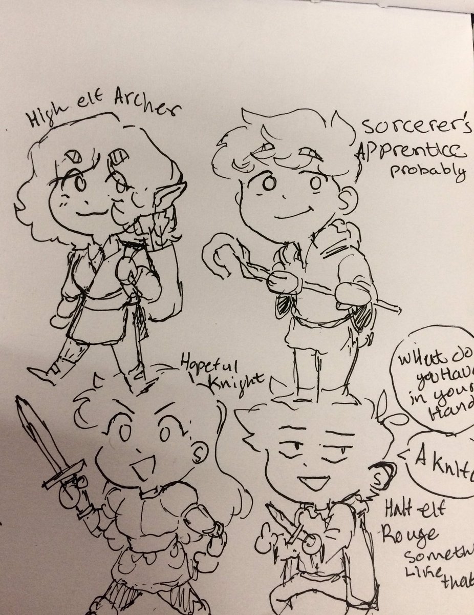 Random oc doodles from my sketch book that I have touched in months. I can't draw pokemon from memory