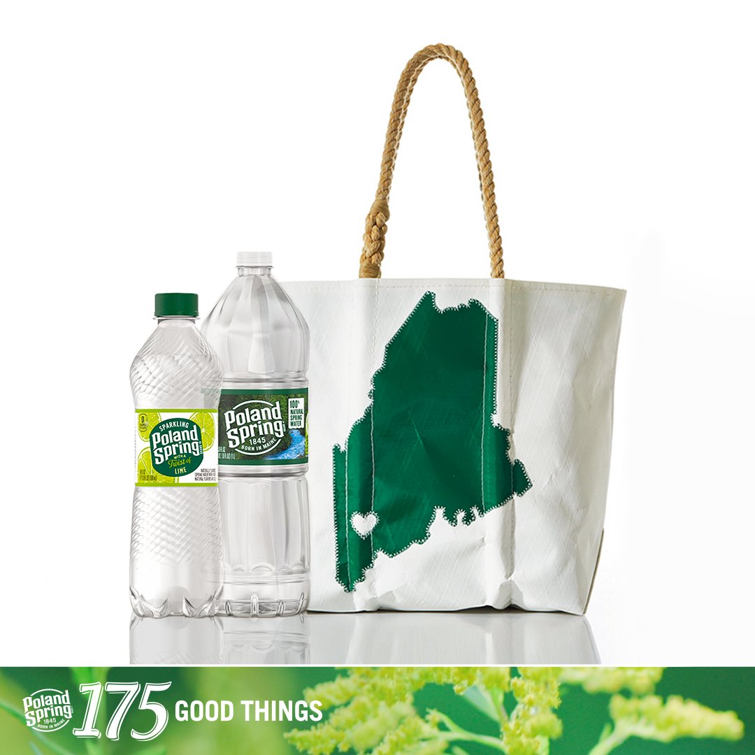 PolandSpringWtr's tweet photo. We are randomly selecting 15 people to send a Sea Bag Bundle. Retweet with #SeaBagsGiveaway and tag someone you’d like to cheer up.

No purchase necessary, 50 U.S./DC, 18+ Ends 11:59 p.m. ET August 24th. Void where prohibited. Rules link in bio. https://t.co/FbRN6ZprAI