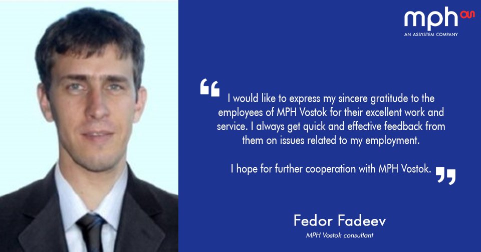 mph_global's tweet photo. #MPHConsultants

We are delighted to share another MPH consultant story today: Fedor Fadeev. Thank you for your testimony and wishing you a long and happy career with us! 

#MPH #ExpertsBeyondBorders #Consultants #UAE https://t.co/tpiom55Wy8