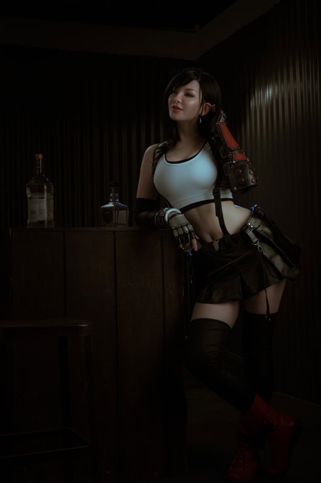 1 pic. Tons of Tifa goodies this month on Paytreeonnn! Huge shoutout to the Twitch donors that helped