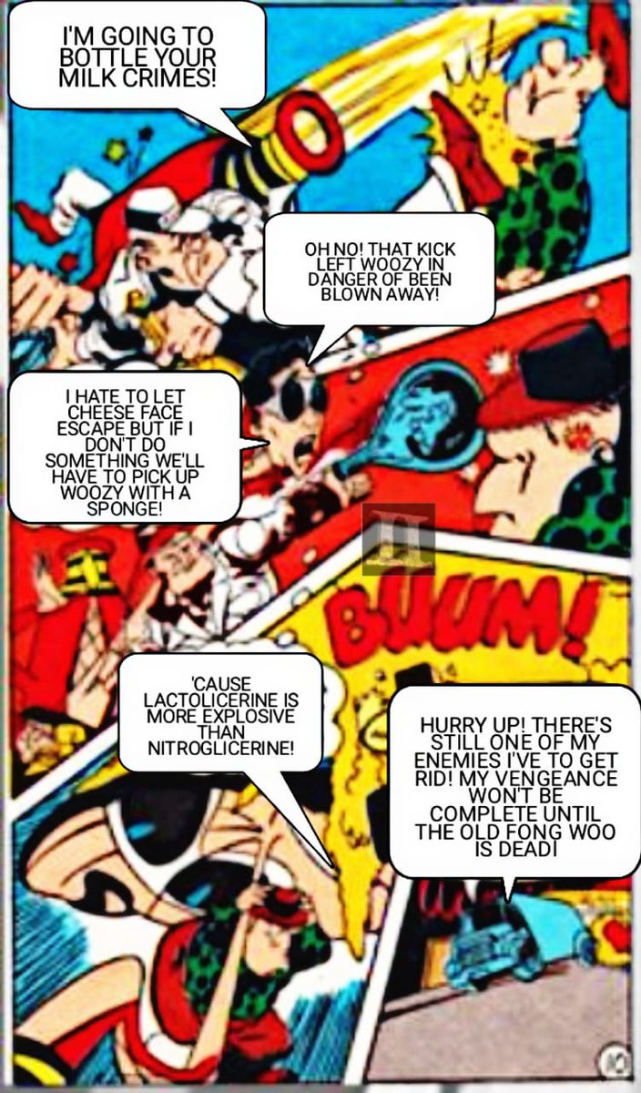 It's also remarkable to see that  #PlasticMan got such a dark tale which, arguably, is the most violent (yet) for these  #minicomics which also gets away from the relative safe and non-bloody  #SuperPowers stories. (3)  @PlasticManTalk  @TheJSAHouse  @JLAvenger  @GeorgiosMits