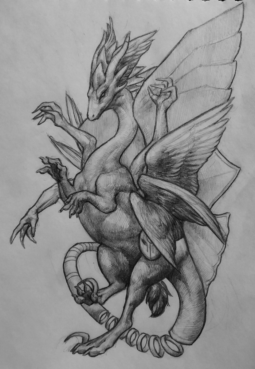 cs_sith's tweet photo. Collab commission
My - sketch
Becheneda - color, detail
More detailed: https://t.co/qgKp34abUK
#FlightRising #wildclaw #dragon https://t.co/zAKs9fwb3P