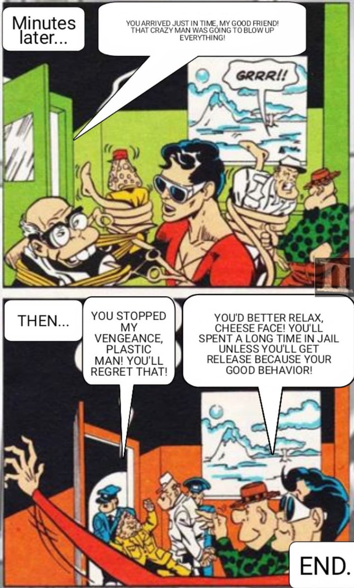 The  #PlasticMan's  #minicomic is the most common to find for the collectors looking for them. The last  #Estrela exclusive mini is for the  #OriginalCaptainMarvel  #Shazam  ! Do you want this translated as well? (4 and final).  @PlasticManTalk  @JLAvenger  @CapeworldComics  @HasgardDivx