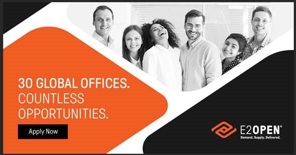 We are #hiring! Check out our #careers page to see if there's a position for you on the E2open team! bit.ly/2DwBxQz