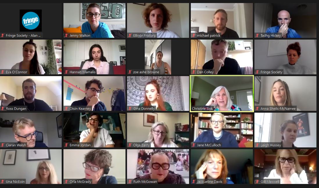 culture_ireland's tweet photo. Thanks to all the Artists and international programmers who joined us for the unique Culture Ireland Edinburgh Reception earlier today. 
@edfringe @IrishTheatreIns @micktheeejit @prime_cut @BalletIreland @Hantmam @15thOak @NeoNancyBoy @CCCahoots https://t.co/eRrxEBLSpn