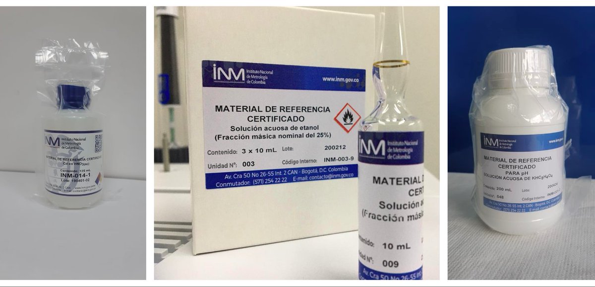 dahumadaf's tweet photo. En #logros2años del @INMdeColombia desde #SMQB hemos producido 6 nuevos #MRC que pueden ser empleados por los #LaboratoriosNacionales para la calibración analitica, desarrollo y validación de métodos de medición #VamosPorMas 
https://t.co/Z8tLDRusdU https://t.co/OXazREyH7b