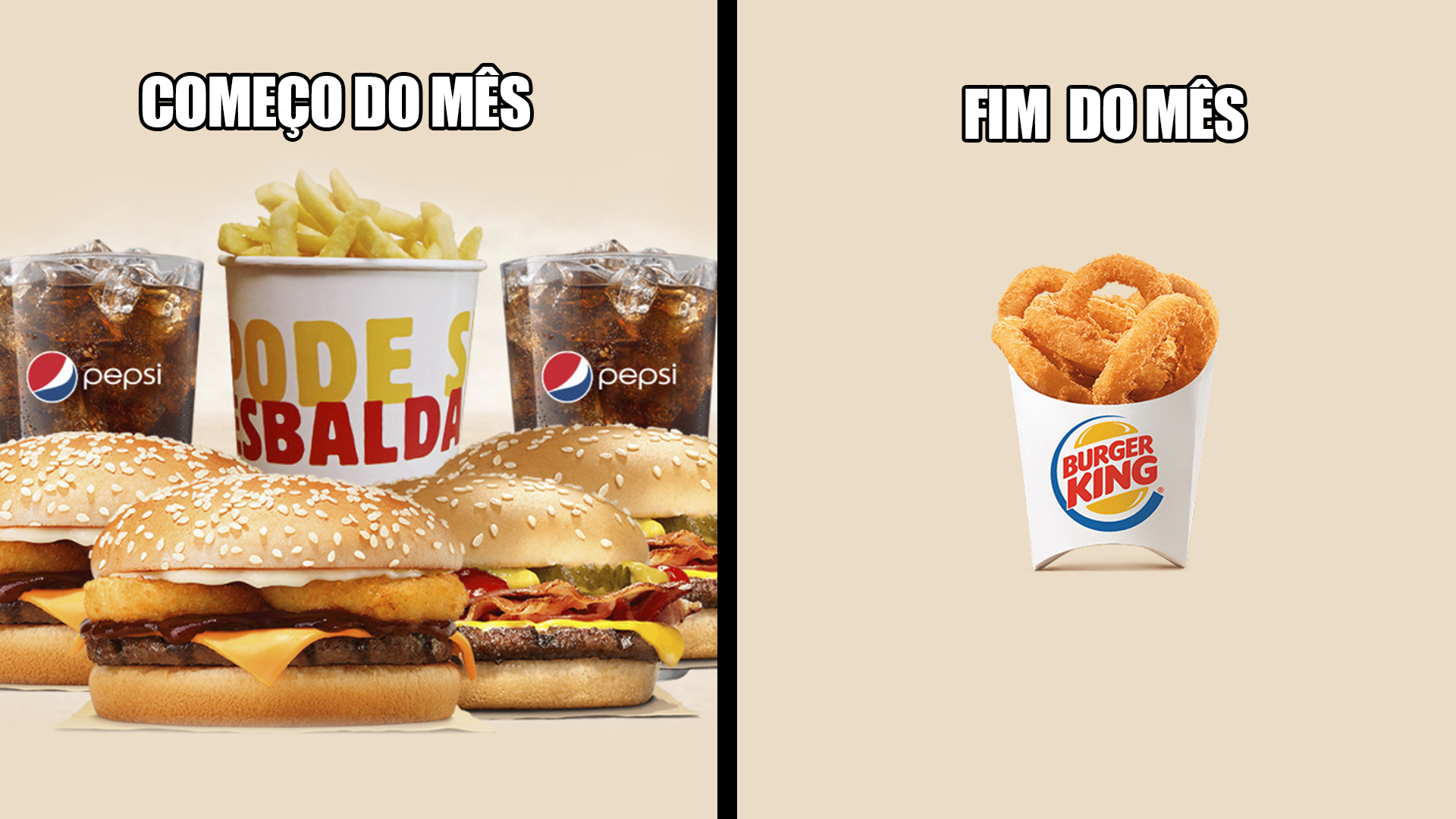 Ação do BK simula erro de estagiário ao publicar promoção no