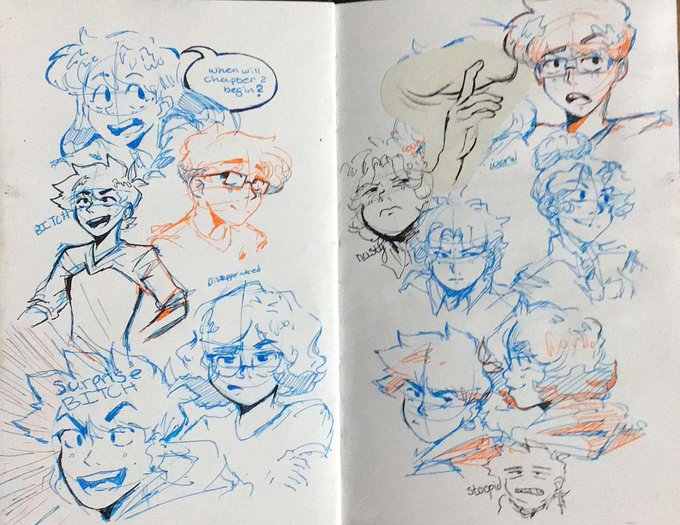 Sketchbook dump, these are over a year old tho 